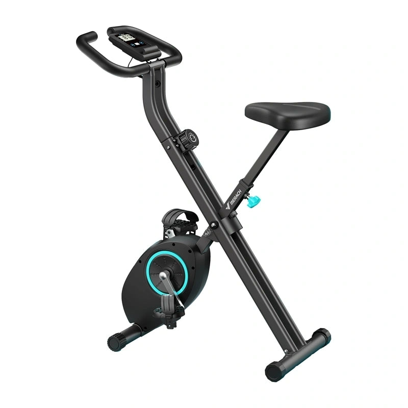 MERACH MR-S14L2 X-Bike opvouwbare hometrainer – 8 magneetstanden, stil, LCD, Bluetooth-app