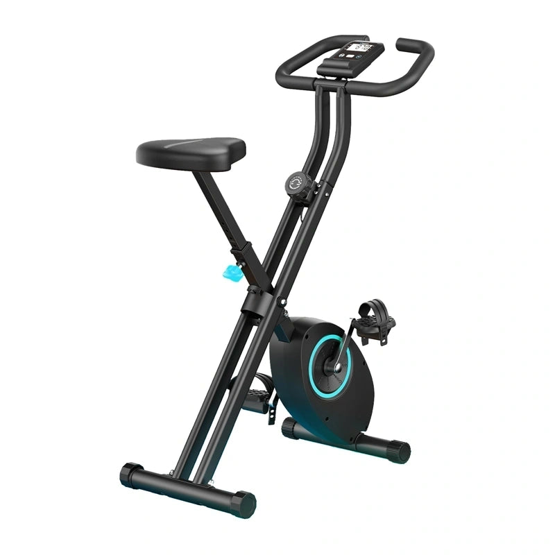 MERACH MR-S14L2 X-Bike opvouwbare hometrainer – 8 magneetstanden, stil, LCD, Bluetooth-app
