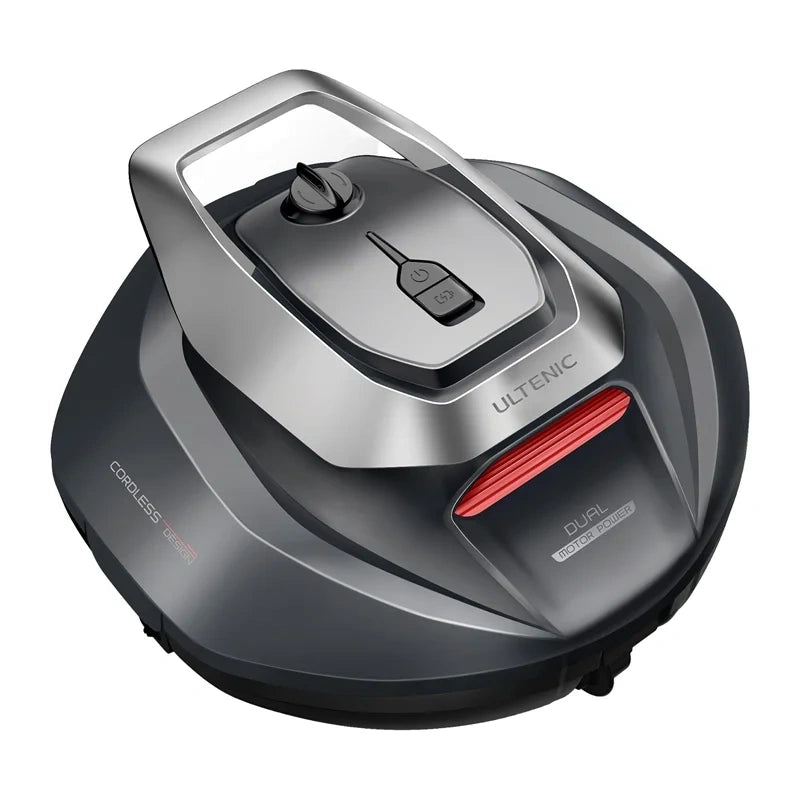 ULTENIC Pooleco 10 draadloze zwembadrobot – 2 motoren, 90 minuten, tot 80 m², één knop